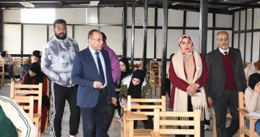 انضباط كامل فى امتحانات كلية التمريض والمعهد الفنى للتمريض بجامعة قناة السويس