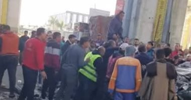 مصرع سائق إثر سقوط سيارته من أعلى كوبرى أكتوبر 