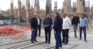 رئيس جامعة بنها يتفقد المنشآت الجديدة بكفر سعد