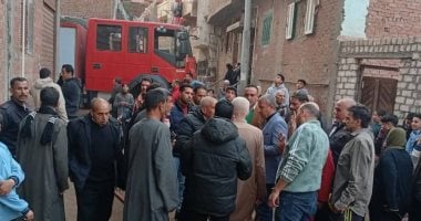 السيطرة على حريق في أحد المنازل بقرية سرسنا بالمنوفية