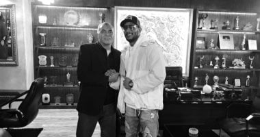 محمد رمضان يعلن وفاة خاله 