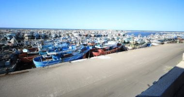 استمرار توقف حركة الملاحة والصيد بميناء البرلس لسوء الأحوال الجوية