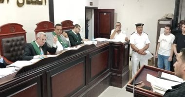 جنايات دمنهور تواصل النظر فى محاكمة المتهمين بإنهاء حياة جواهرجى البحيرة