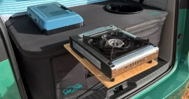 مطبخ ذكى قابل للنفخ يغير مفهوم الطهى فى رحلات التخييم