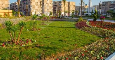 مشاهد رائعة من حديقة جمال عبد الناصر المطوّرة بحي الضواحي في بورسعيد.. صور