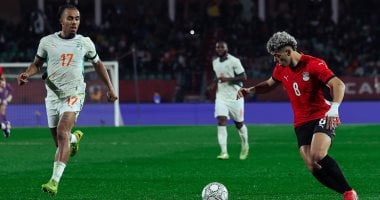 إمام عاشور في مباراة مصر وكوت ديفوار