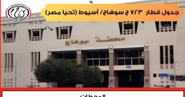 جدول قطار سوهاج 