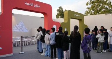 ركن صانع القصة بمهرجان الكتاب والقراء بالطائف.. رحلة ممتعة لتنمية خيال الأطفال