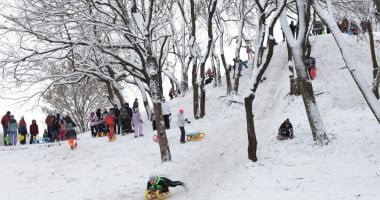 لوحات جليدية من صنع الطبيعة.. برودة قارسة لم تشهدها رومانيا منذ 7 سنوات