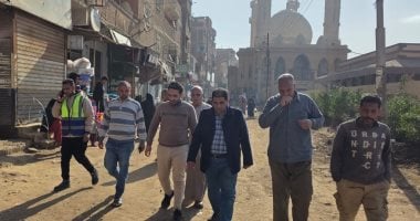 رئيس شركة مياه المنوفية يتابع تنفيذ مشروعات المبادرة الرئاسية "حياه كريمة" بمركز أشمون