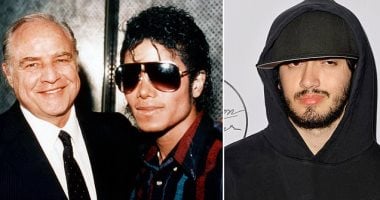 مارلون براندو و مايكل جاكسون