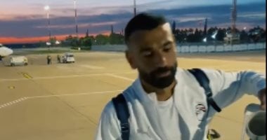 منتخب مصر يصل مطار مدينة طنجة المغربية استعدادا لمواجهة السنغال