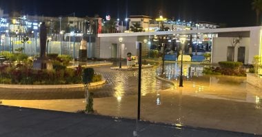 أمطار غزيرة وانخفاض في درجات الحرارة بمحافظة بورسعيد.. فيديو