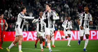 احتفال لاعبي يوفنتوس