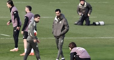 ريال مدريد يخوض تدريبه الأول تحت قيادة أربيلوا.. فيديو وصور