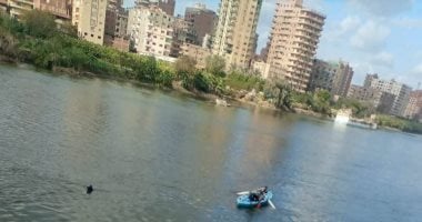 الإنقاذ النهرى تكثف جهودها لانتشال جثة شاب لقى مصرعه غرقا ببنها  