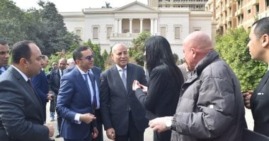 جولة تفقدية لوزير الاستثمار ومستشار رئيس الجمهورية ومحافظ القاهرة بمربع "الوزارات" 