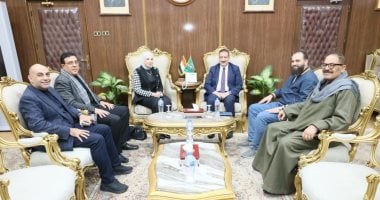 محافظ المنوفية يلتقى عددا من أعضاء مجلسى النواب والشيوخ لتعزيز التعاون