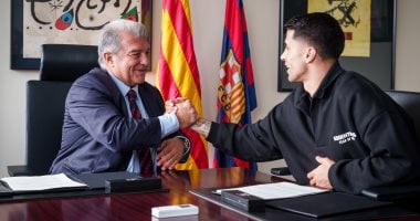 برشلونة يعلن رسميًا التعاقد مع كانسيلو بعد اكتمال الأوراق