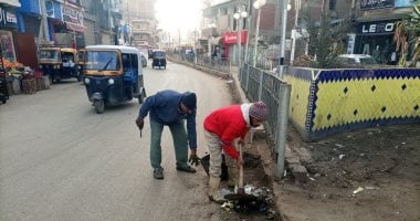 حملات نظافة وندوات لنشر الوعى الزراعى وصيانة شبكات الصرف بكفر الشيخ