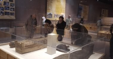 التنمية الثقافية ينظم زيارة لفنانى سمبوزيوم أسوان إلى متحف النوبة.. صور