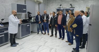 نائب رئيس الشركة القابضة ورئيس مياه المنوفية يتابعان مشروعات «حياة كريمة»