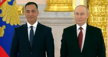 السفير المصرى لدى روسيا الاتحادية يقدم أوراق اعتماده للرئيس فلاديمير بوتين