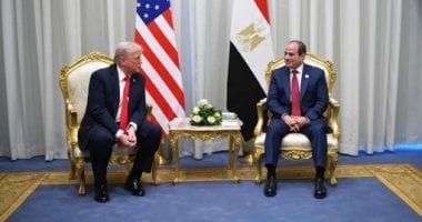 الرئيس السيسى والرئيس الأمريكى دونالد ترامب