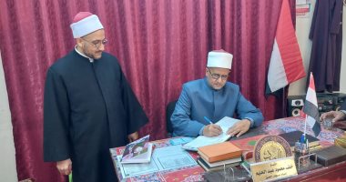 مرور مدير أوقاف سوهاج على إدارة بندر وعدد من المساجد لمتابعة انتظام العمل الدعوي