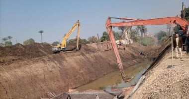 بدء أعمال تغطية ترعة أم الطبول بمركز البلينا في سوهاج بتكلفة 29 مليون جنيه