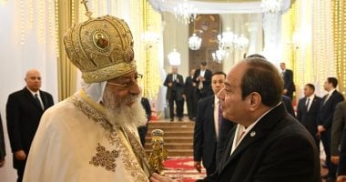 الرئيس السيسي والبابا تواضروس