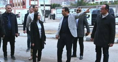 محافظ البحيرة تتفقد أعمال النظافة بمركز كفر الدوار