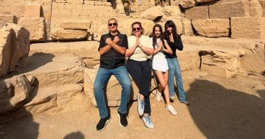 متعة السياح فى مدينة الأقصر