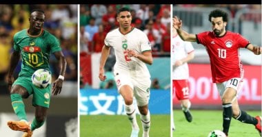 محمد صلاح - أشرف حكيمي - ساديو ماني