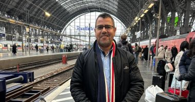 محطة قطارات فرانكفورت الأكبر فى آلمانيا تستقبل نصف مليون مسافر يوميا.. فيديو