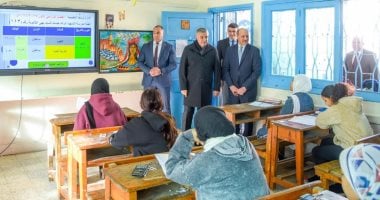 محافظ الإسكندرية يتفقد لجان الشهادة الإعدادية ويوجه بتوفير سبل الراحة 