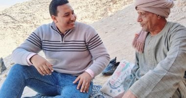 مراسل اليوم السابع مع العم منصور 