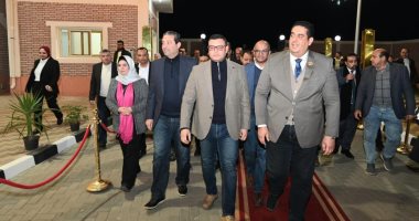 وزير الإسكان ومحافظ دمياط يفتتحان محطة معالجة الناصرية الجديدة