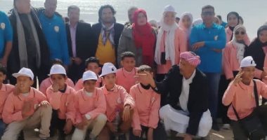أطفال المحافظات الحدودية يزورون محمية الزرانيق ضمن مشروع أهل مصر بشمال سيناء