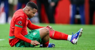 إصابة اكمان نجم المغرب بتمزق في الرباط الصليبي