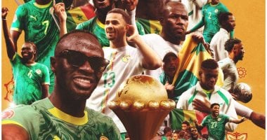 شاهد احتفال لاعبى السنغال وصدمة نجوم المغرب فى نهائى كأس أمم أفريقيا