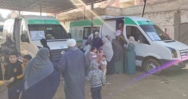 تقديم خدمات طبية لـ 1456 مواطنًا بقرية أبو مندور في كفر الشيخ