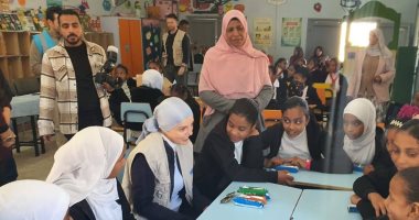 تعليم الأقصر يستقبل وفد شركاء التنمية مع برنامج الأغذية العالمى.. صور