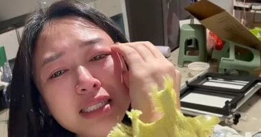 صينى يدمر منزله بعدما اشترت زوجته غسالة أطباق دون موافقته