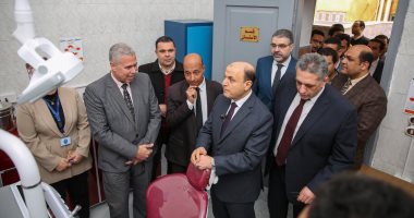 محافظ كفر الشيخ يفتتح عددًا من الأقسام الطبية بمستشفى حميات دسوق 