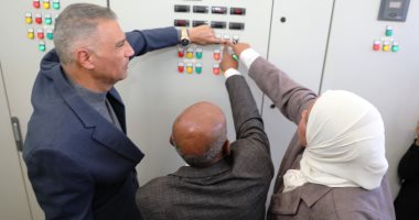 حياة كريمة.. محافظ أسوان يعطى إشارة البدء لثلاث محطات صرف شمال إدفو