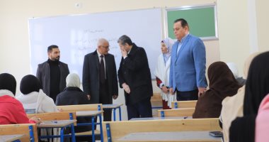 محافظ شمال سيناء يتفقد لجان الشهادة الإعدادية صباح اليوم