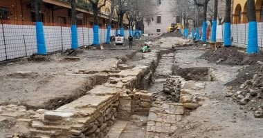 بعد ألفى عام.. ظهور بازيليكا فيتروفيوس فى قلب فانو الإيطالية