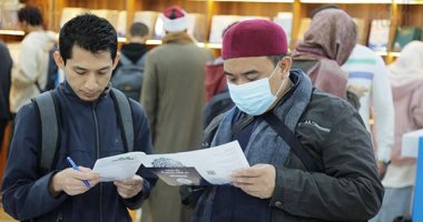 بانوراما تاريخية.. جناح الأزهر بمعرض الكتاب يستقبل زواره