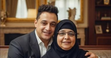 رضا البحراوي ووالدته